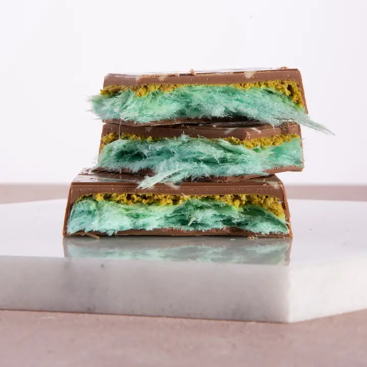 Caramel Viral Angel Hair Dubai Chocolate Cotton Candy - Image 3