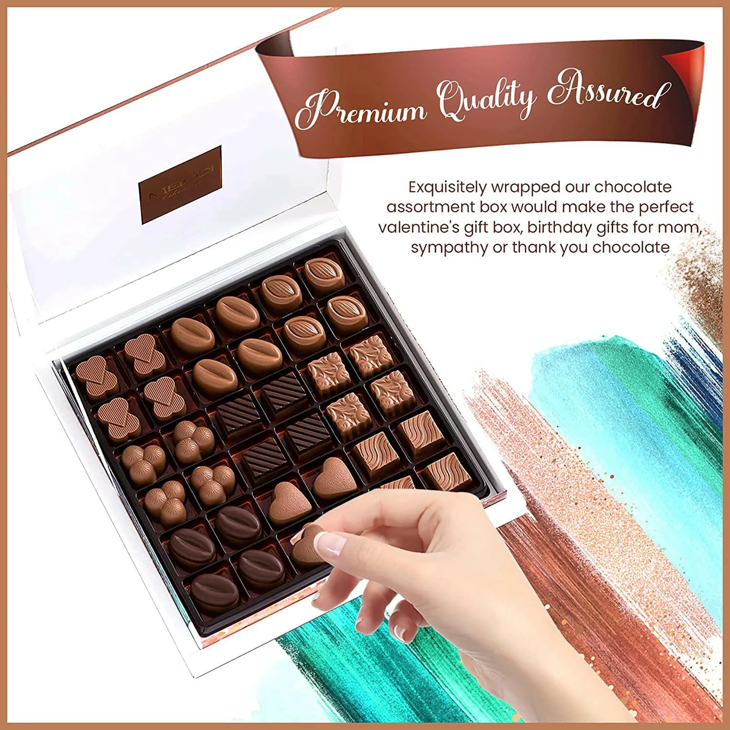 Carians Praline Chocolate Gift Box - Image 6