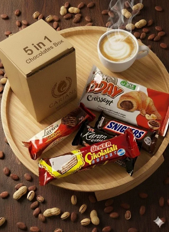 Chocolate Snack Pack Premium Gourmet - 5 Pieces in 1 Box - Image 3