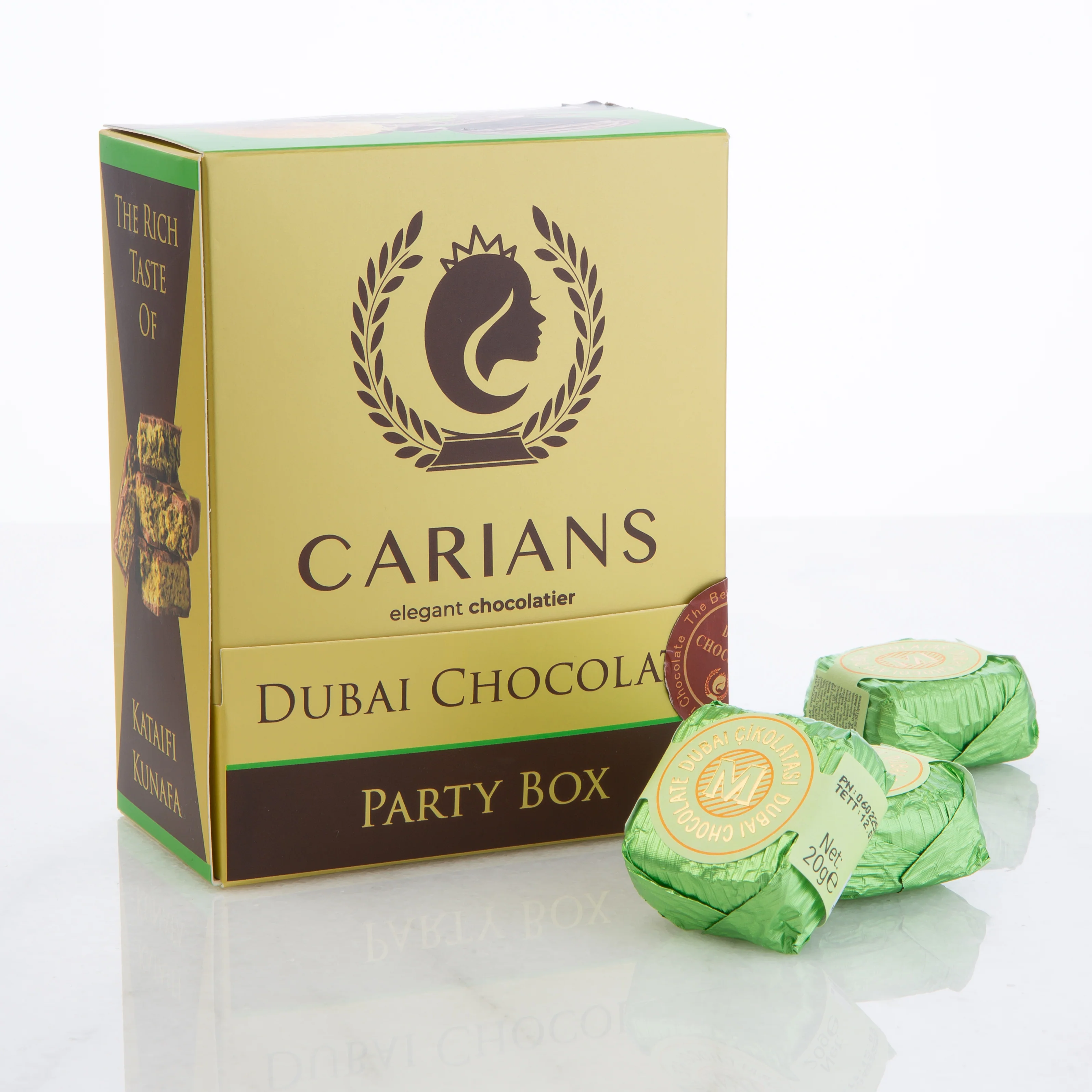 Dubai Chocolate Bite Size Party Box - 14 Piece - Image 6