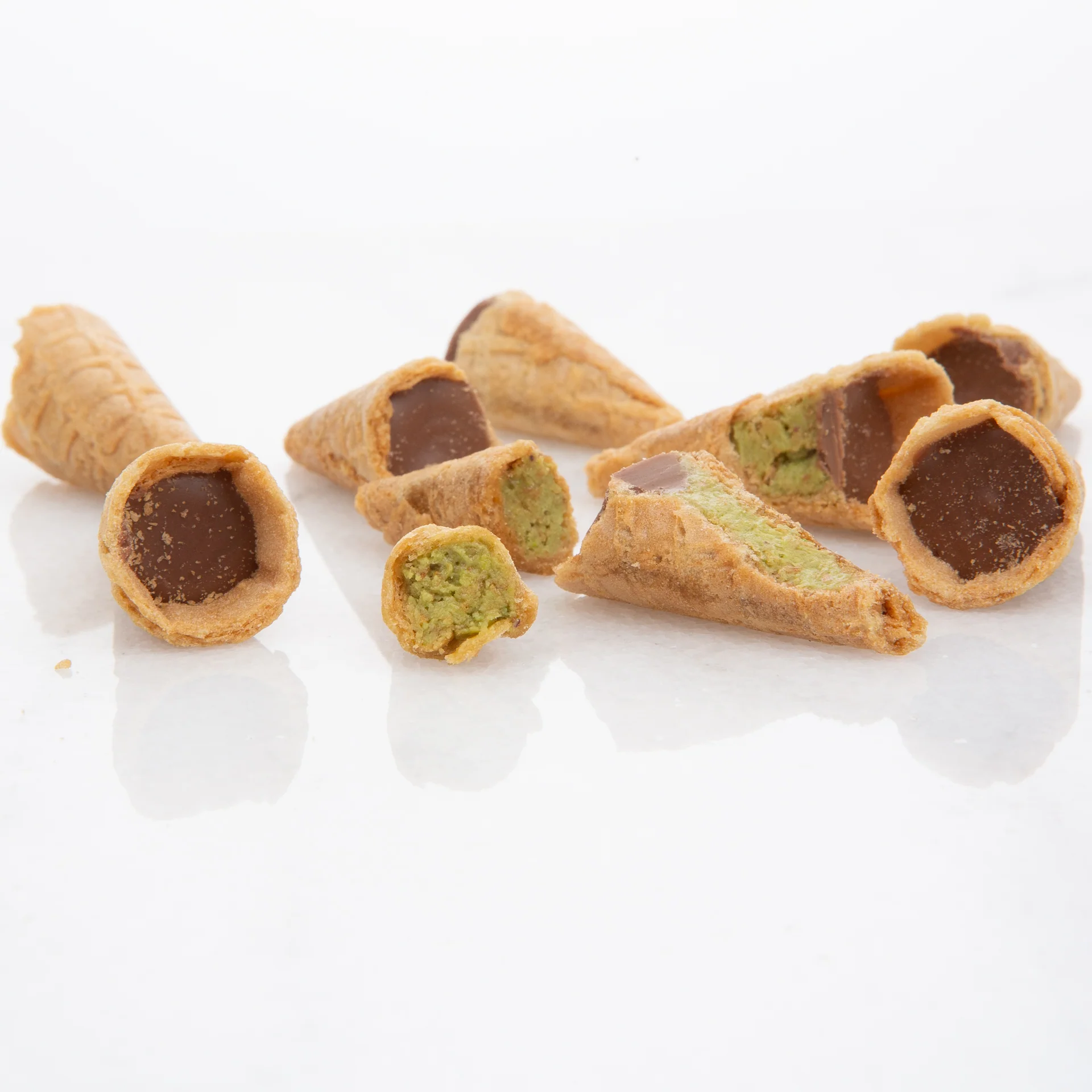 Dubai Chocolate Bite Size Mini Cones  - 12 Packs in 1 Case - Image 5