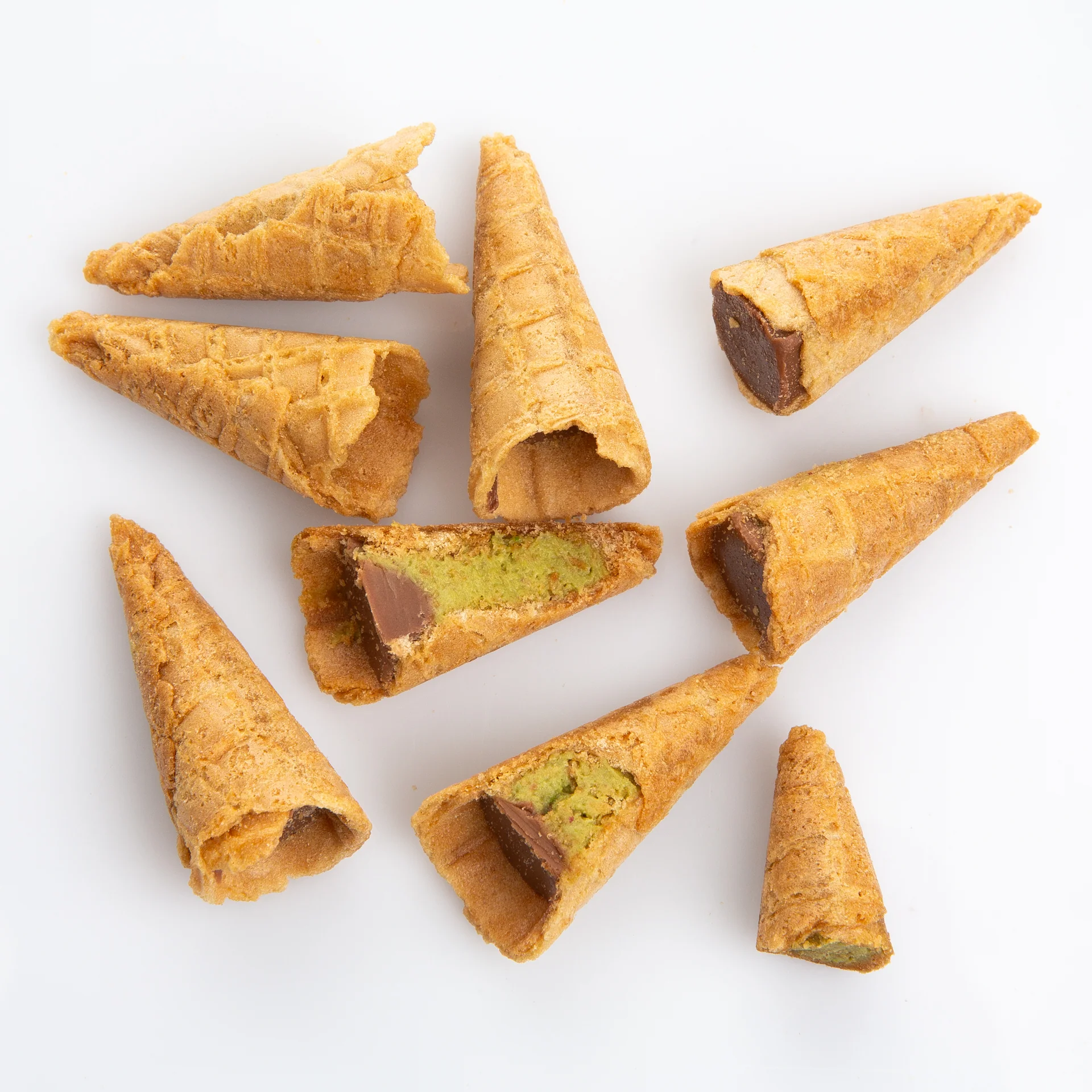 Dubai Chocolate Bite Size Mini Cones  - 12 Packs in 1 Case - Image 6