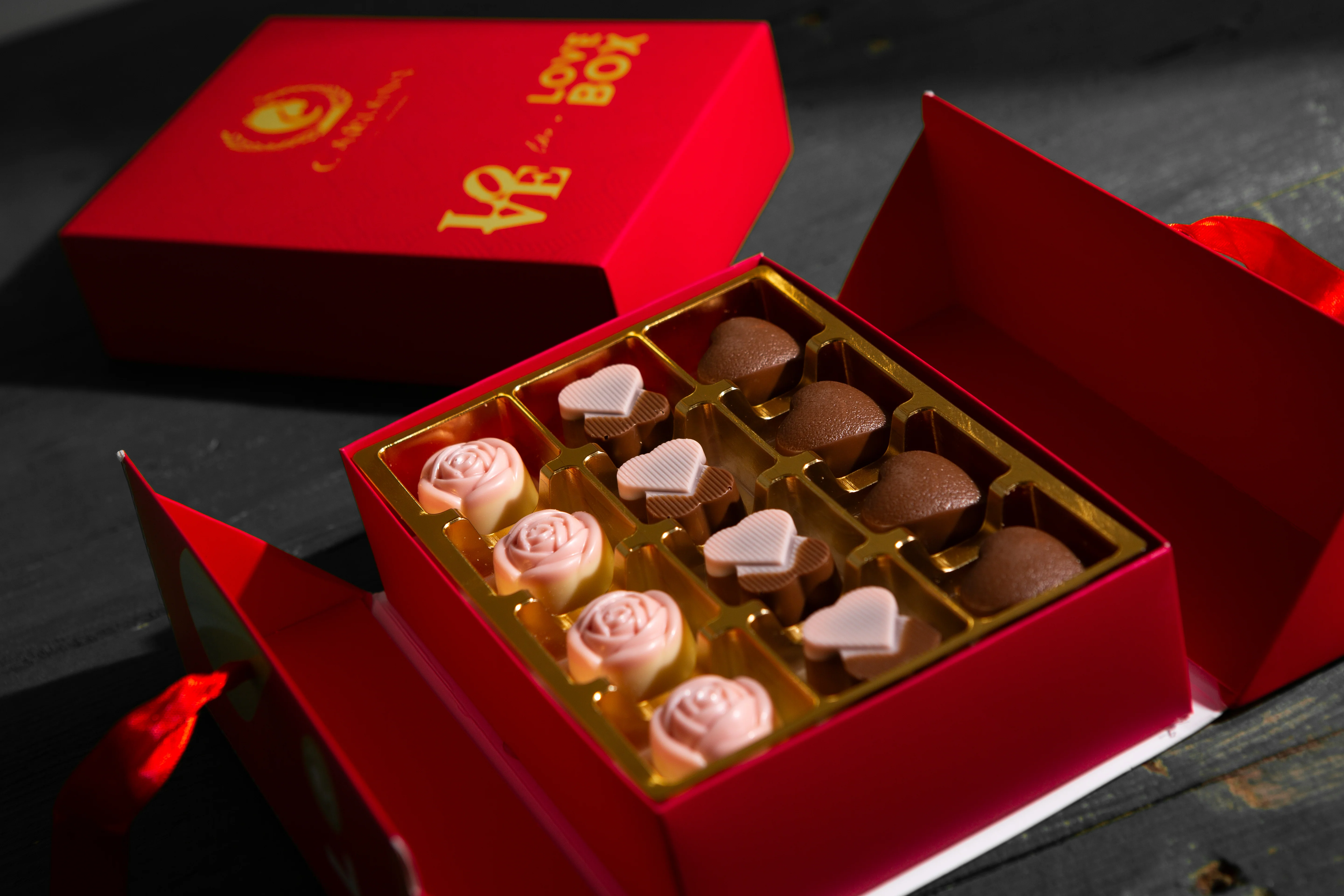 Valentines Luxury Chocolate Truffles, Great Chocolate Love Box - Image 4