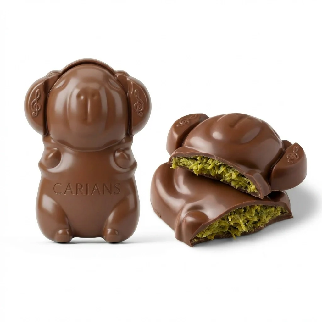 Viral Capybara Dubai Chocolate Bar, Premium Quality - Image 3